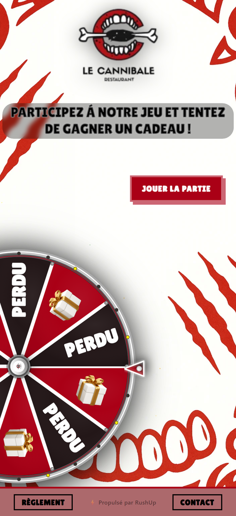 La roue RushUp de Le Cannibale, à ses couleurs